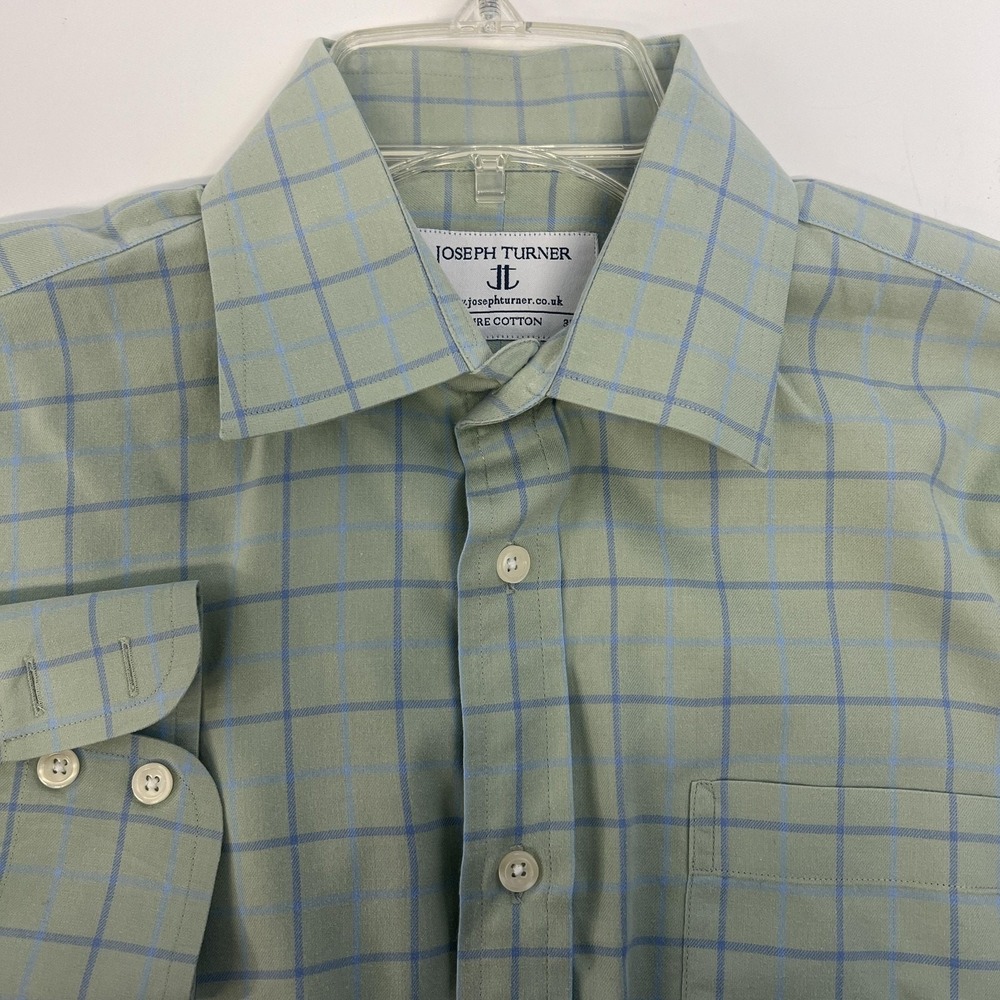 Joseph Turner Shirt Mens‎ 15.5 33R Long Sleeve Classic Button Down Dress Shirt
